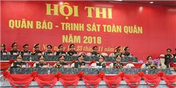 Bộ Tổng tham mưu: Khai mạc hội thi Quân báo-Trinh sát toàn quân năm 2018